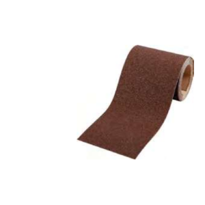 Rotolo di carta abrasiva  larghezza 93mm da 5m marrone - 49817724