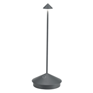 6 lampade da tavolo led  pina pro 2.2w 2200-2700-3000k grigio - ld2656n3