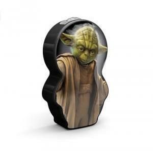 Lampada portatile led yoda star wars nero 717679916