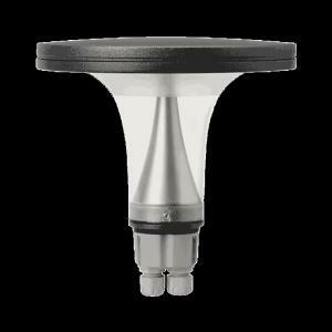 Corpo lampada cantharellus led luce naturale 4000k 20w diametro 200mm ip65 grafite 5522gr4k