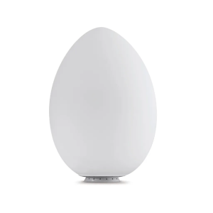 Lampada da tavolo  uovo grande 1x max 14w e27 bianco - f264610100bine