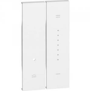 Living now cover per dimmer 2 moduli bianco kw19