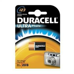 Ultra m3 batteria al litio 3v per fotocamere dl123a