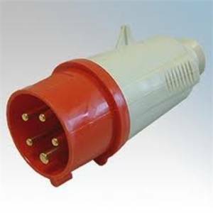 Spina mobile diritte protette bassa tensione 3p+n+t 16a 400v gw60009h