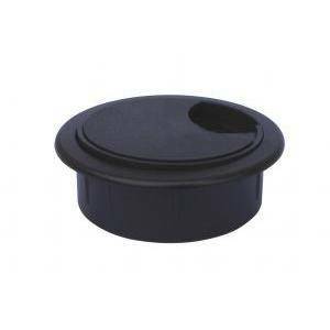 Bocchetta passacavi in plastica colore nera diametro 60 mm 55604