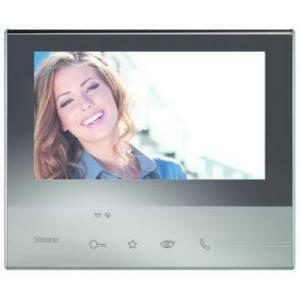 Videocitofono 2 fili vivavoce con teleloop e display lcd touch screen a colori da 7” 344613