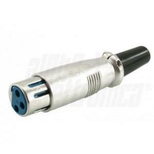 2 prese xlr 3 poli con serracavo 40-70 40-70/b2