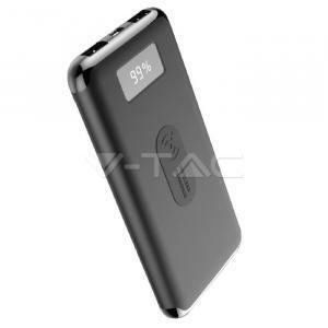 Carica batteria powebank per smartphone 10000 mah con cavo usb colore nero vt- 3505  8855