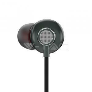 Auricolare con cavo jack 3,5 mm colore grigio vt-1032 7706