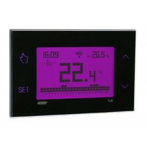 Tuo cronotermostato wi-fi touch colore nero  ve772100