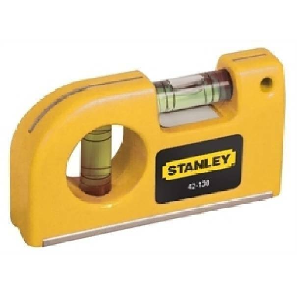 stanley stanley livella tascabile 8,7cm 2 bolle base magnetica 042130