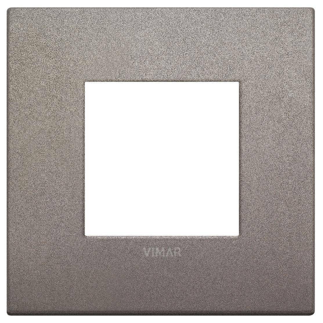 vimar vimar arke' placca classic 2m titanio matt 19642.04