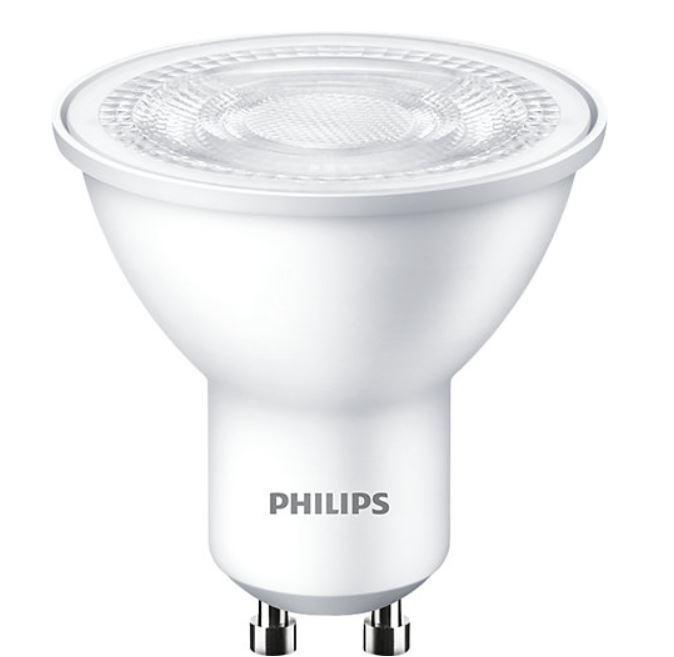 philips consumer lampadina led philips consumer legu1050dis4prr 929001250434-4 pezzi-gu10 4,7w 2700k