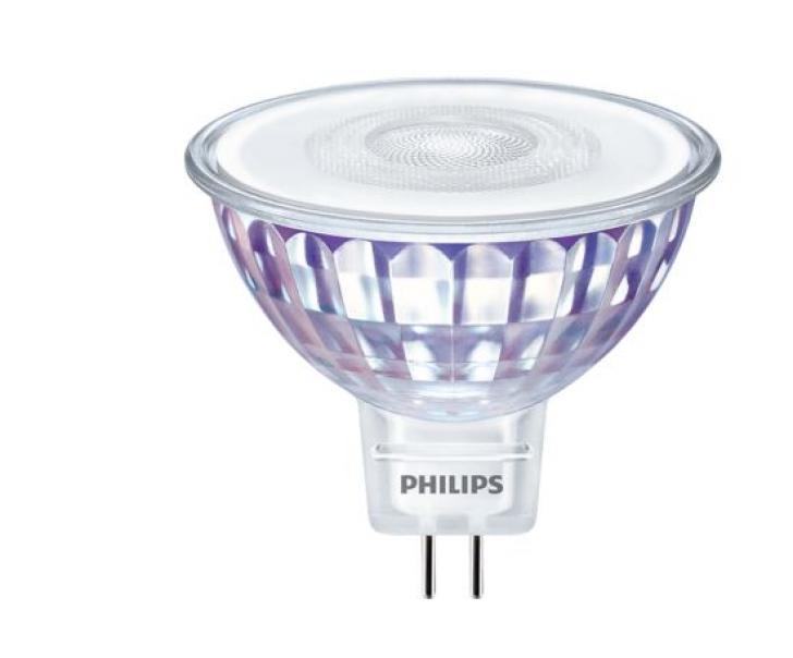 Ampoule maître led spotVLE Philips MLVGU535094060-GU5,3 7,5W 4000K  