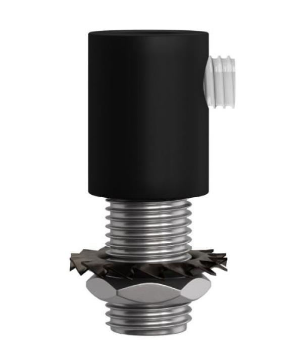 Serracavo cilindrico Creative-Cables in metallo 2 pezzi nero - SERM1VNX2 01