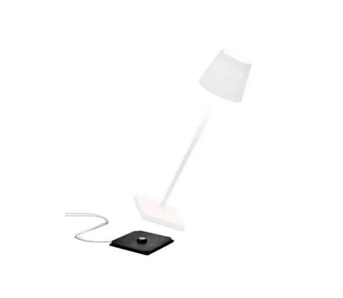 LED-Lampe Poldina Zafferano Pro Micro-aufladbar-weiß- LD0490B3