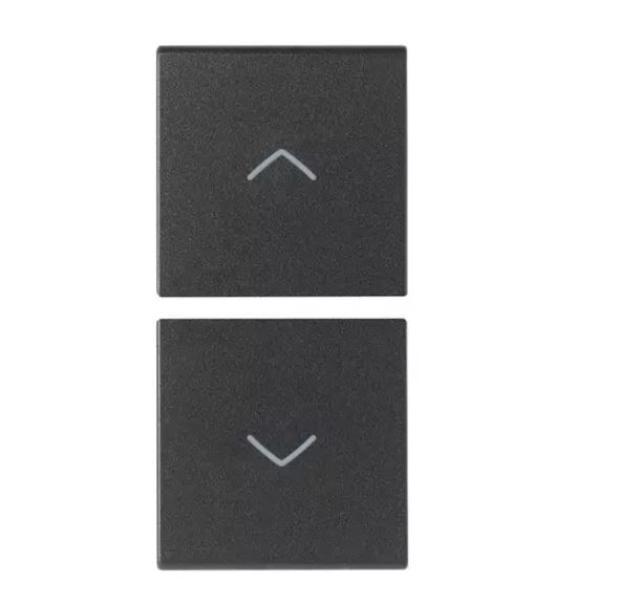 Due mezzi tasti Vimar Arku00e8 1M simboli frecce grigio- 19751.2 01