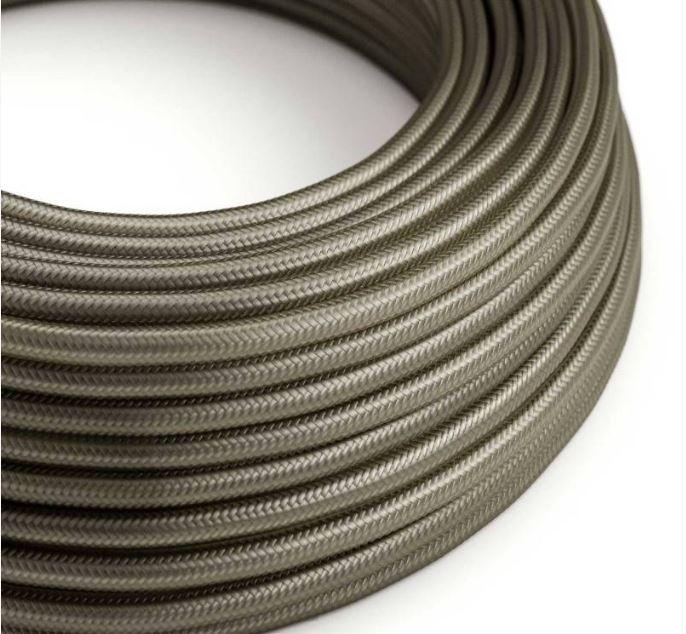 Cavo tessile optical Creative-Cables 2x075mm grigio scuro - XZ2RM26 01