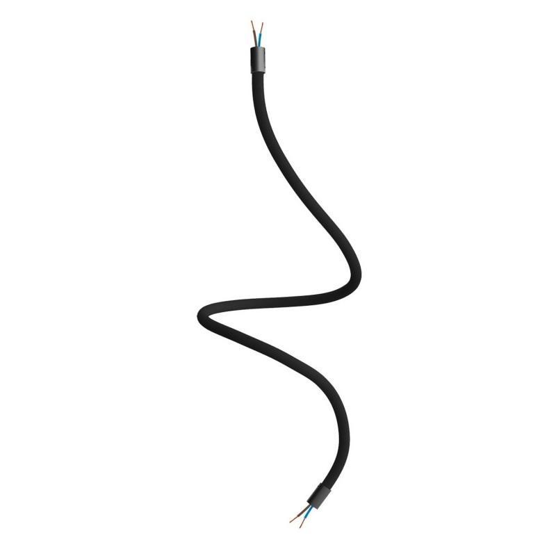 Kit tubo flessibile Creative-cables di estensione rivestito in tessuto colore nero - KFLEX90VNRM04 01