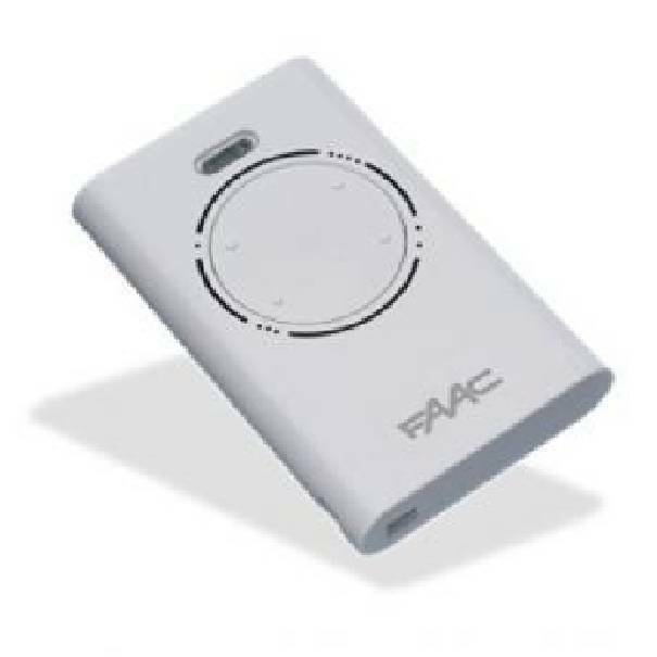 faac faac telecomando quattro canali xt4 433 slh lr colore bianco 787008