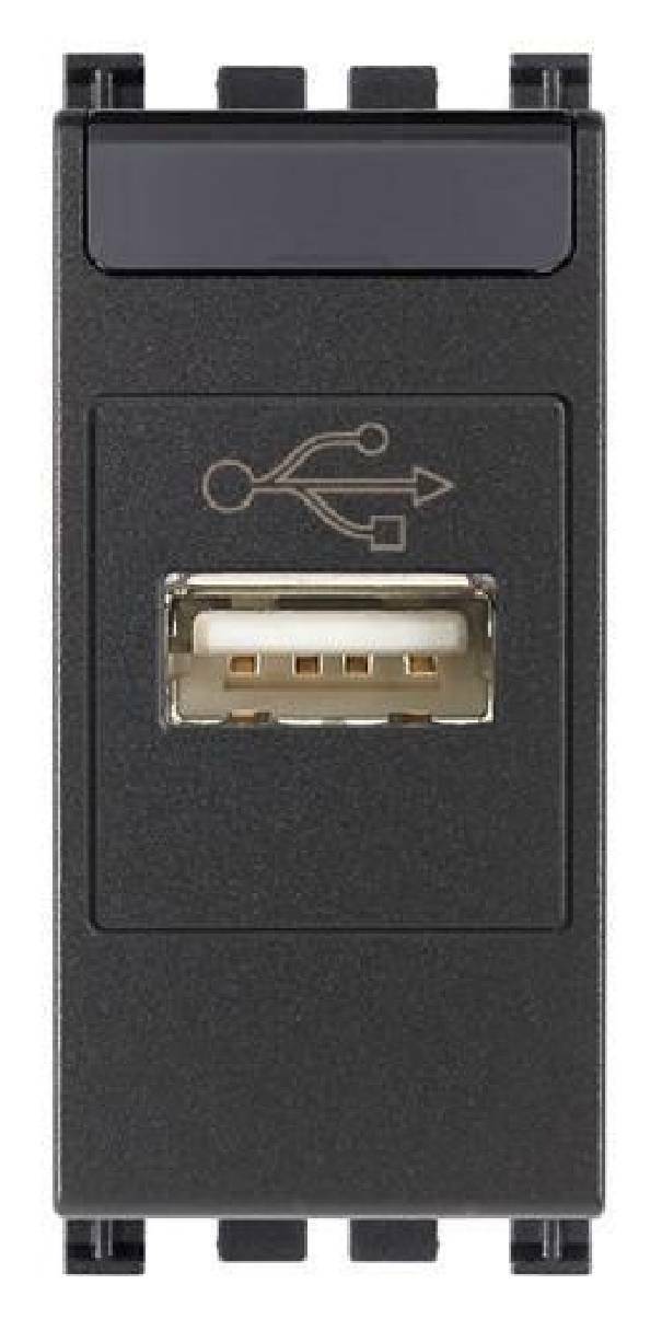 vimar vimar arke' presa usb colore grigio antracite 19345