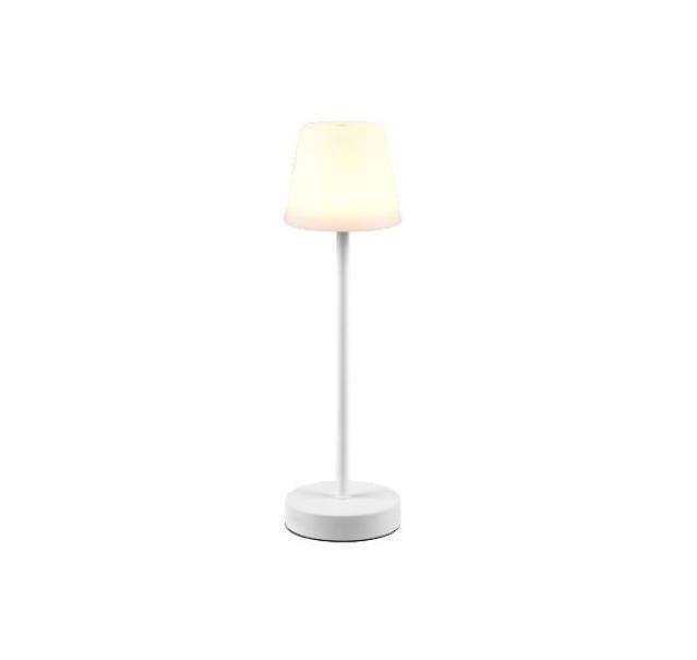 Lampada da tavolo led Trio Lighting Martinez ricaricabile 2,2W 2700-6500K bianco - R54086131 01