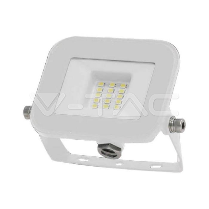 Proiettore LED V-tac 10W luce naturale 4000K colore bianco  VT-44010 - 10012 01
