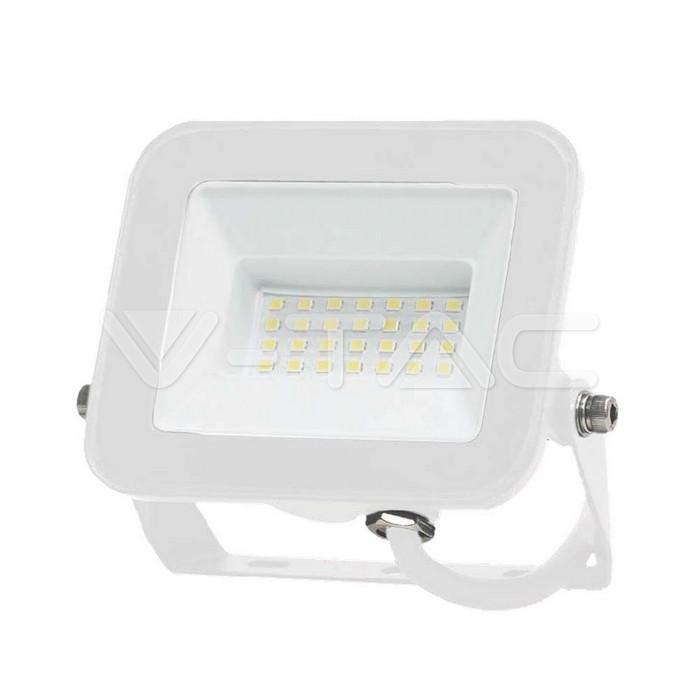Proiettore LED V-TAC 20W luce naturale 4000K color bianco VT-44020 - 10018 01