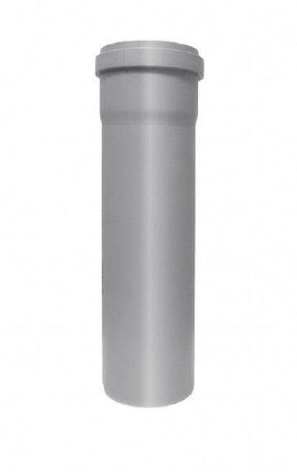 Tubo con bicchiere Idro-Bric diametro 4cm da 2m grigio - N1735 A2000 01