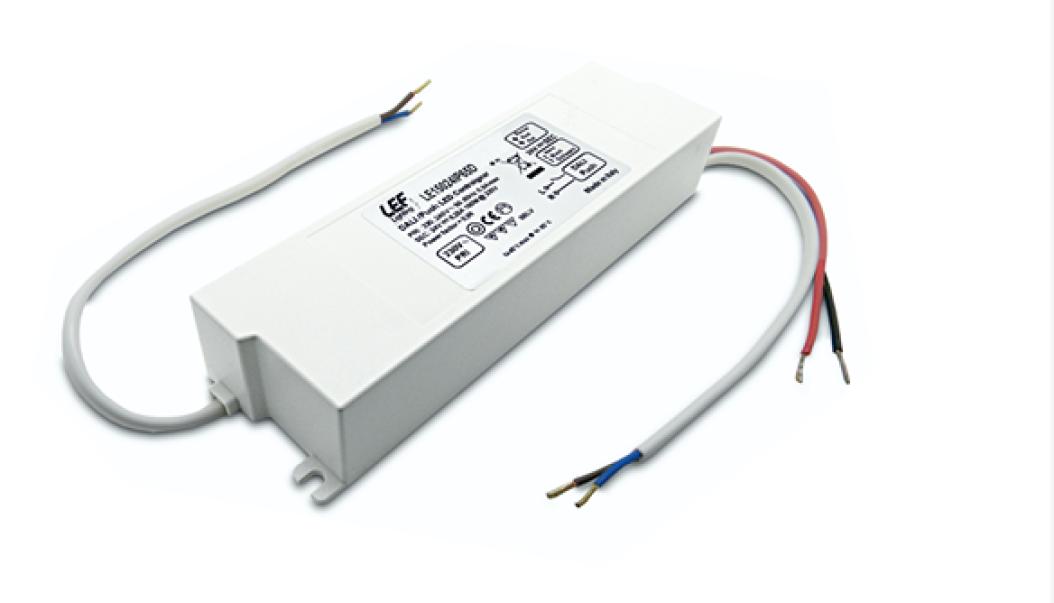 Lef LED-Netzgerät Konstantspannung dimmbar Taster und DALI 24Vdc IP65 - LE10024IP65D  