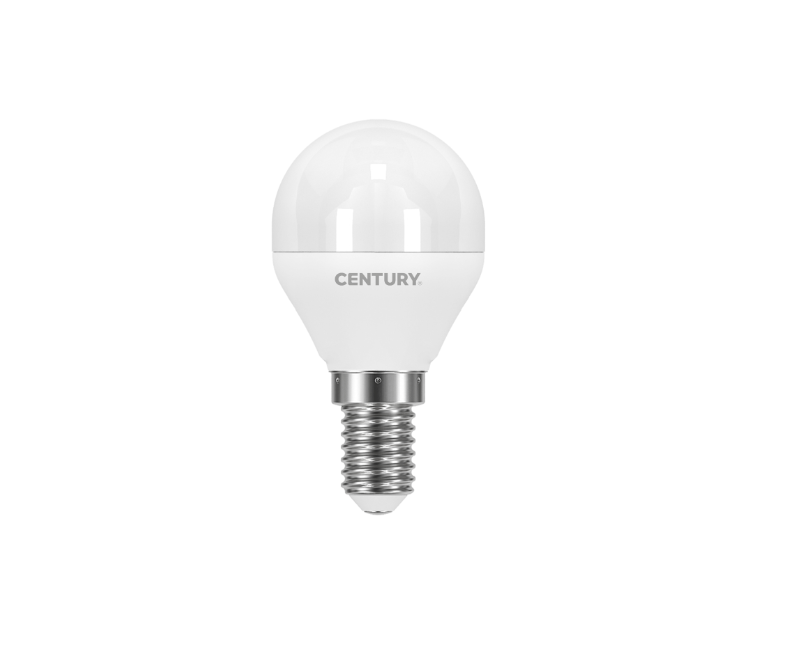 Lampadina led sfera Century Harmony 80 E14 8W 3000K - HR80H1G-081430 01