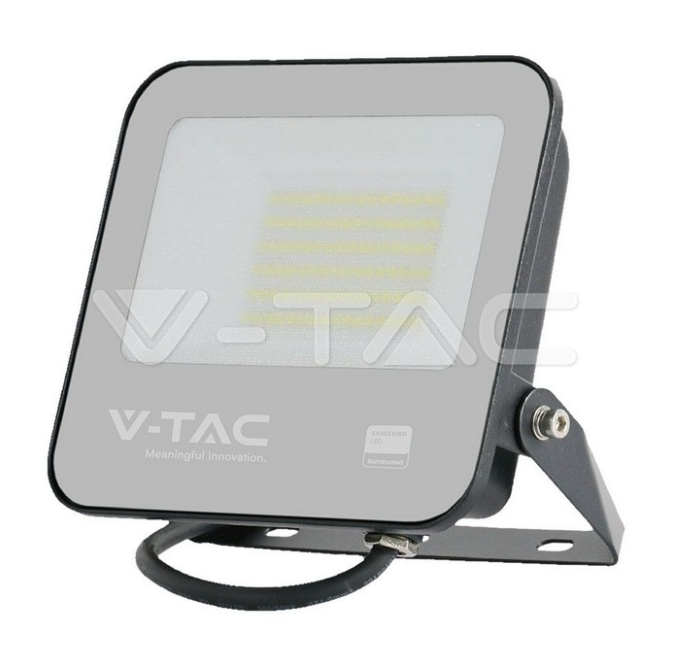 Proiettore led V-tac 50W 6500K nero VT-44055 - 23600 01