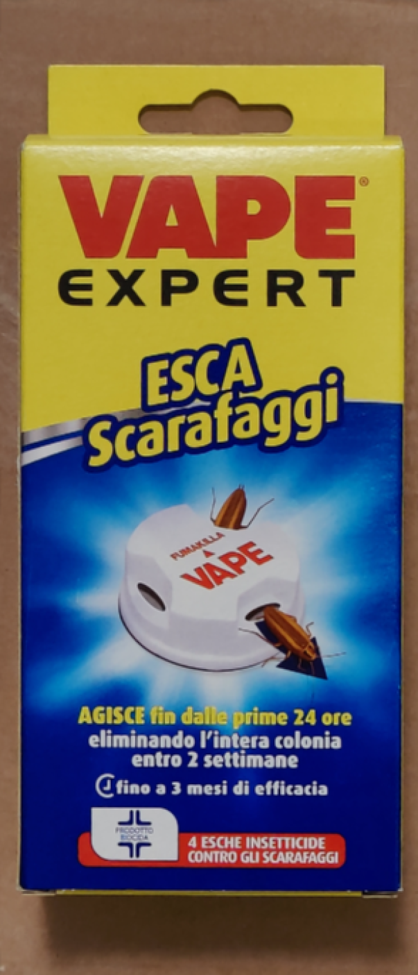Trappola per scarafaggi Vape Expert 4pz bianco - C030565005 01