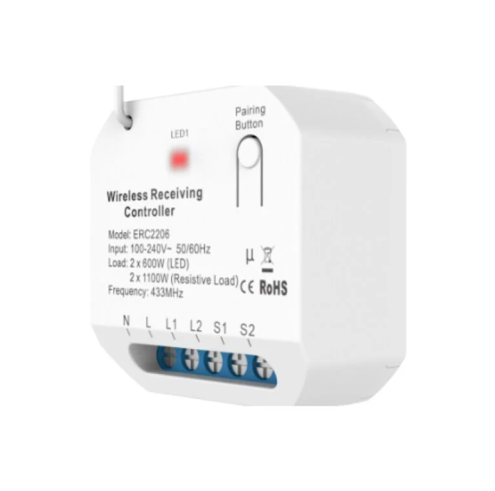 Kit di chiamata d'emergenza FEB Elettrica attuatore smart wifi + pulsante da polso - 9307/SOS 01