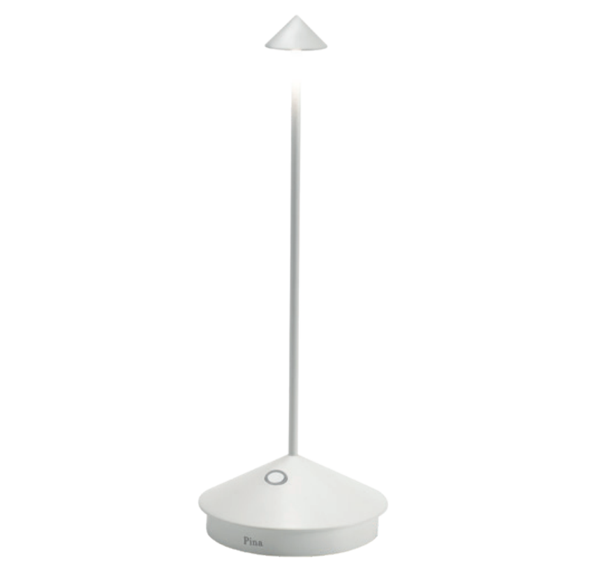 6 lampade da tavolo led Zafferano Pina Pro 2.2W 2200-2700-3000K bianco - LD2656B3 01