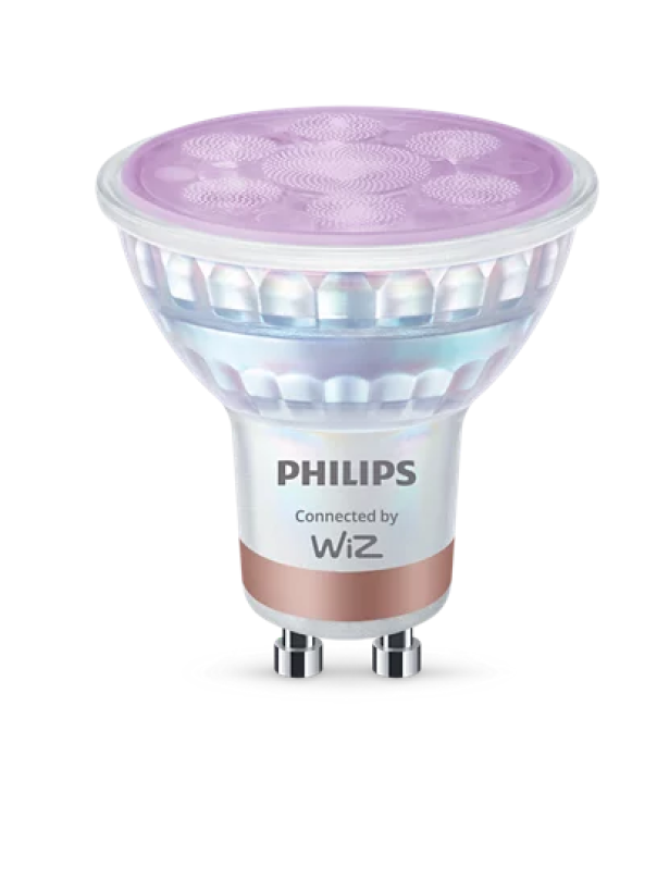 Lampadina led wifi smart RGB PAR16 Philips GU10 4.7W 2200-6500K - 29680000 01