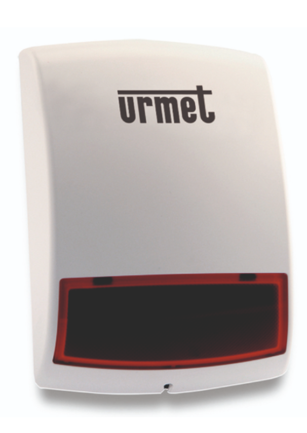Sirena autoalimentata wireless Urmet Zeno Pro 110dB IP56 - 1051/405 01