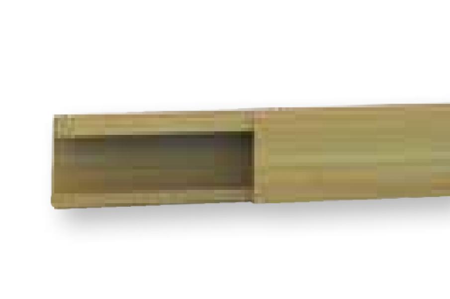 Minicanale con coperchio ARNOCANALI 2 m 30x18/2 mm legno chiaro - K1831.53 01