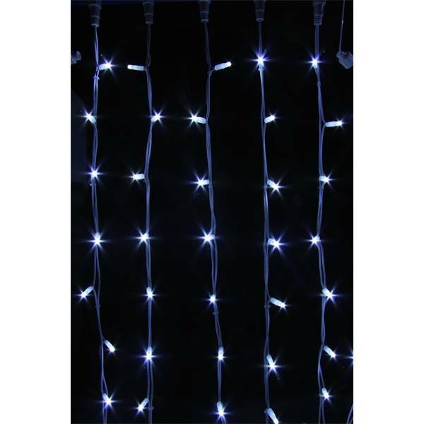 giocoplast giocoplast tenda natalizia prolungabile lucciolona con 200 led bianchi 1 metro 14409730