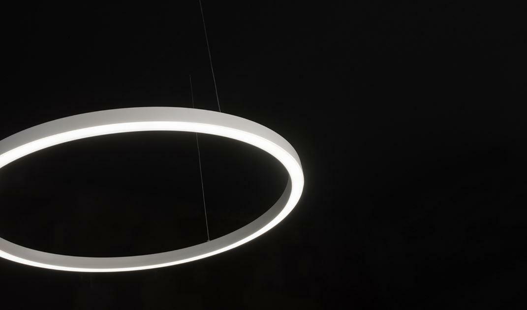 linea light linea light tour_pd sospensione led 38w luce calda 3000k diametro 74cm colore nero 65112w00
