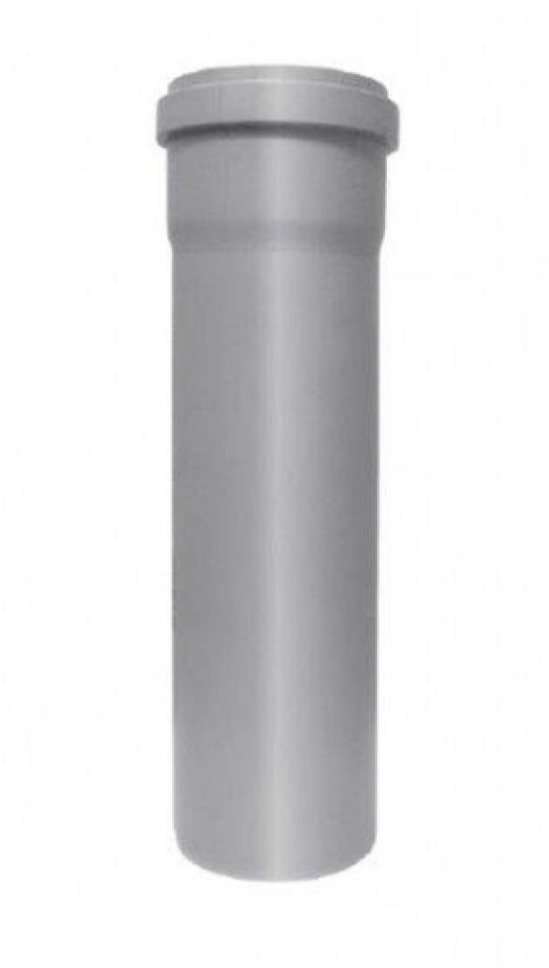 Tubo con bicchiere Idro-Bric diametro 32mm da 50cm grigio - N1721 A500 01