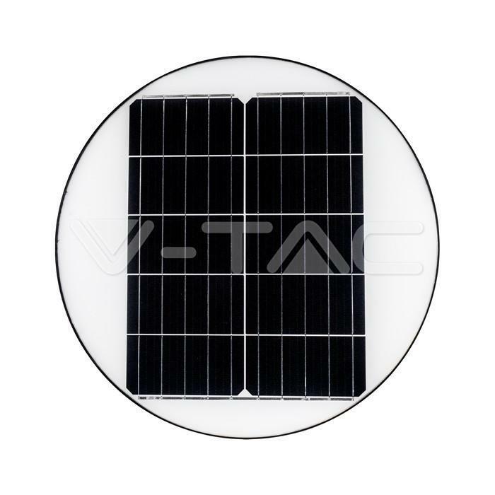 V-TAC SOLAR LED GARTENLEUCHTE 10W MIT BEWEGUNGSSENSOR TIMER FUNKTION MIT FERNBEDIENUNG 6500K 5153  