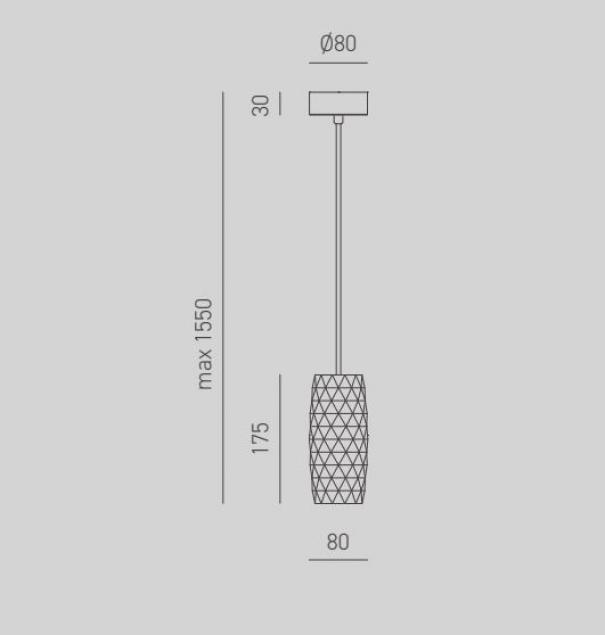 gea luce g.e.a.luce sospensione in metallo satinato bianco lampadina esclusa fedsb1 edith s b