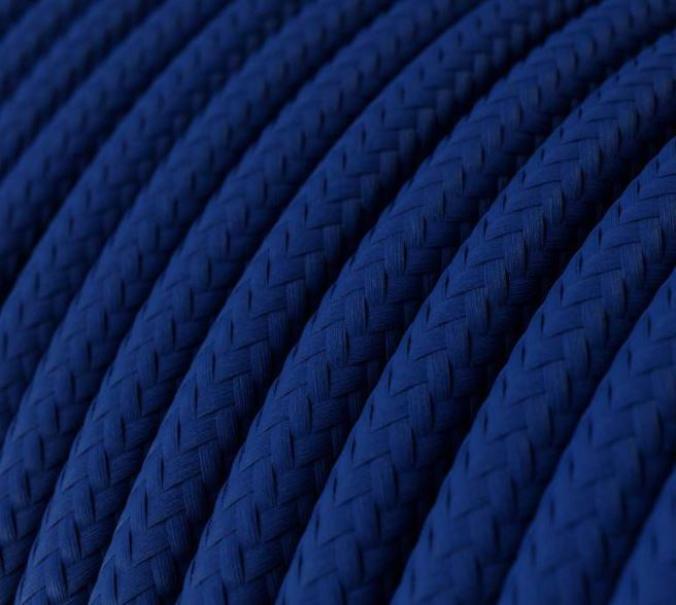 Cavo tessile al metro Creative-Cables classic blue lucido 2x0,75mm - XZ2RM12 02