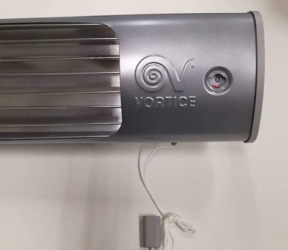 vortice vortice thermologika lampada riscaldante a raggi infrarossi grigio 70015 0000070015