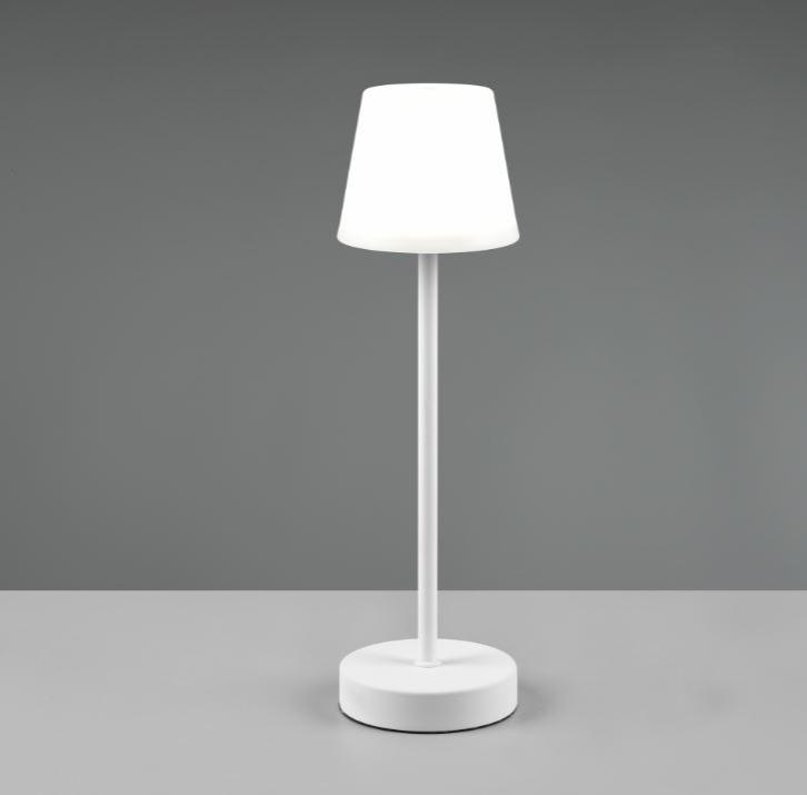 Lampada da tavolo led Trio Lighting Martinez ricaricabile 2,2W 2700-6500K bianco - R54086131 02