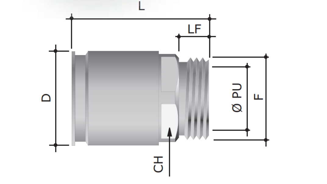 Raccordo rapido tubo-scatola DKC Europe diametro 20mm - 6111-A20N 02