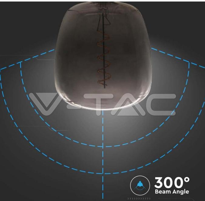 Lampadina led V-tac 4W E27 a forma di vaso VT-2264  -  8056 03