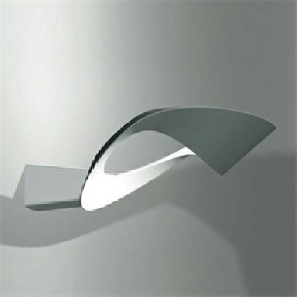 artemide artemide lampada da parete alluminio pressofuso mesmeri halo bianca 0916010a