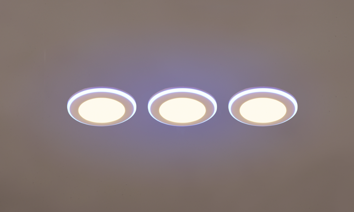 Faretti led RGB ad incasso Trio Lighting Argus 3x4+1W 3000K bianco opaco 3pz - 653610331 04